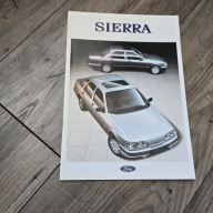 Ford Sierra 1991 j.angielski prospekt folder