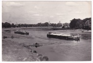 Nowa Sól barki na Odrze 1967r. obieg Malczyce do Skawina