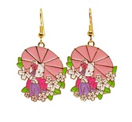 Kolczyki z Kocią Gejszą