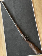 Dubeltówka czarnoprochowa damast