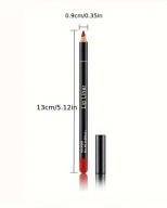 konturówka wodoodporna do ust stereoscopic , markowa, nowa ciemny róż