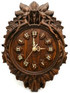 Zegar ścienny do sypialni, drewniany, zmysłowy akt, orientalny. Dwa kolory