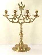 II RP SENAT WOLNE MIASTO GDAŃSK KANDELABR ŚWIECZNIK E. ARENDT 1937 r UNIKAT