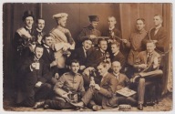 Wrocław Studenci Korporacja Zabawki ok.1914r. FOTOGRAFIA Kronen Oławska 14