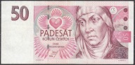 Czechy 50 koron 1994