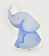 Duża PODUSZKA Kształtka Dwustronna SŁONIK SŁOŃ