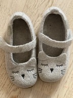 Kapcie Living Kitzbuhel szare kotki wełniane naturalne Rozm. 26 + GRATIS