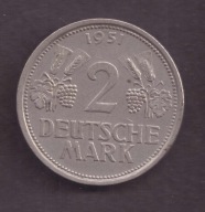Niemcy - RFN - 2 Marki 1951 J rok