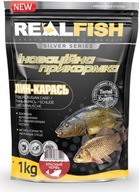 Zanęta wędkarska przynęta REAL FISH Lin - Karaś CZERWONY ROBAK 1 kg