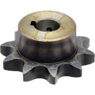 Koło łańcuchowe z piastą na klin 5/8" 10-B1 DIN 8187 Z-10 fi 58x20mm HRC