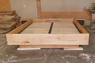 Łóżko Dębowe 180 x 200 lewitujące