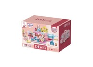 Woopie Kamper 2w1 XXL Domek Rozkładany dla Lalek + Figurki Akcesoria