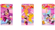 PREZENTY UPOMINKI DLA DZIECI URODZINY Notesiki - MYSZKA MINNIE