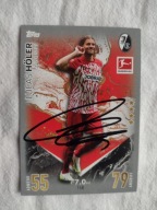 Karta topps match attax autograf Bundesliga Freiburg Lukas Holer