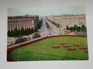 NOWA HUTA - panorama miasta i kombinatu - pocztówka z 1970