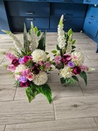 STROIK NA CMENTARZ KOMPOZYCJA NAGROBNA KOMPLET