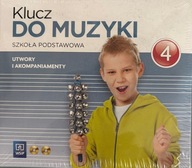 KLUCZ DO MUZYKI 4 CD + Muzyka 6 Nuty Smyki i Patyki WSiP KOMLET