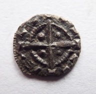 Węgry Bela II Ślepy 1131-1141 obol srebrny, 0.19g / 9.47mm