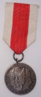 MEDAL ZA ZASŁUGI DLA OBRONNOŚCI KRAJU SREBRNY CIENKI 1