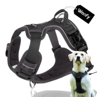 Profesjonalne szelki bezuciskowe spacerowe regulowane dla psa rozmiar XL