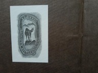 Wierchy R. 33. Oprawa exlibris Tatry Krupczyński