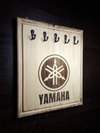 Wieszak uchwyt na klucze z grawerowanym logiem Yamaha