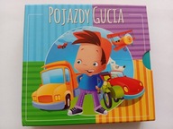 Pojazdy Gucia Box Motocykl Samochód Ciężarówka Samolot 4 książeczki