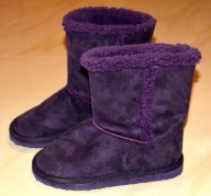 H&M, kozaki, śniegowce, typu emu, rozm. 30-31