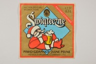 ETYKIETA PIWO ŚWIĄTECZNE GDAŃSKIE HEVELIUS HEWELIUSZ