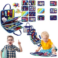 TABLICA MAGNETYCZNA SENSORYCZNA DLA DZIECI ZABAWKA EDUKACYJNA INTERAKTYWNA