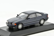 BMW 3 Series Coupe E36 Blue 1992 1/43 MINICHAMPS 430023320