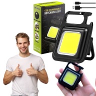 HITLATARKA LED MINI KIESZONKOWA BRELOK OTWIERACZ MAGNES Z AKUMULATOREM USB