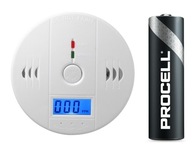 Czujnik czadu tlenku węgla CO wykrywacz lcd