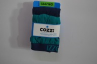 COZZI Bokserki Majtki BAWEŁNA 034 r.134/140 2 SZTUKI ZIELEŃ