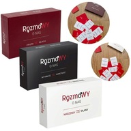 GRA DLA PAR Zestaw 3w1 Rozmowy o Nas KARTY Pytania PREZENT