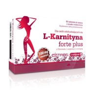 Olimp L-Karnityna Forte Plus smak wiśniowy 80 tabletek do ssania