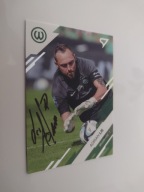 Karta SportZoo autograf Warta Ekstraklasa sezon 23/24 Adrian Lis bramkarz 1