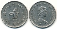 Hong-Kong 1 Dollar - 1979r ... Monety