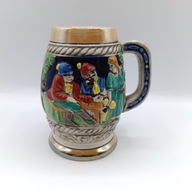 Kufel kolekcjonerski kubek vintage biesiadny kufel piwny - 11,5 cm - 330ml