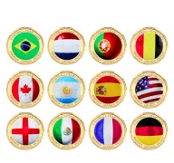 Limitowany zestaw numizmatów z flagami państw MŚ 2026 w piłce nożnej