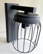 Vintage kinkiet scienny lampa wisząca latarnia