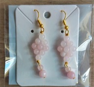 Kolczyki z kamieniami szlachetnymi - Handmade