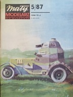 Mały Modelarz 5/1987 Polskie samochody pancerne