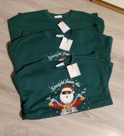 Mega paka zestaw 3 bluz świątecznych Boże Narodzenie S, M, L