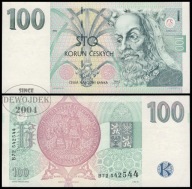 BNA - CZECHY 100 Koron 1995 B72 542544 # P12 # VF/XF