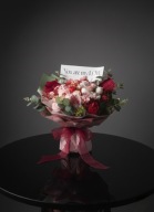 Bukiet SOJOWY PREZENT Flower box Wieczny bukiet