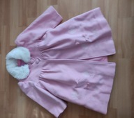 Płaszczyk dziewczęcy98/104 różowy