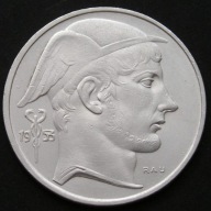 Belgia 20 franków 1953 - srebro