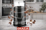 Młynek elektryczny Abrams czarny 150 W do mielenia kawy 50 g