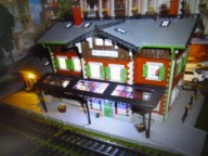 Dworzec Kolejowy WALDBRONN z Oświetleniem LED w H0